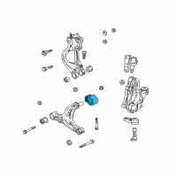 OEM Buick Cascada Lower Control Arm Rear Bushing Diagram - 13371815