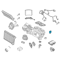 OEM 2018 BMW 320i xDrive Microswitch Diagram - 64-11-9-250-960