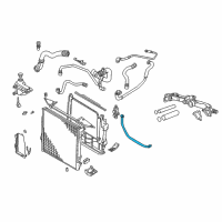 OEM 2000 BMW X5 Hose Diagram - 17-11-1-439-125