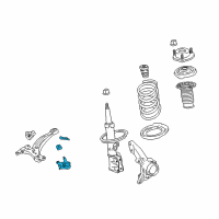 OEM 2009 Toyota Venza Ball Joint Diagram - 43340-09140