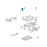 OEM 2015 Chevrolet Spark Sensor Diagram - 15865791