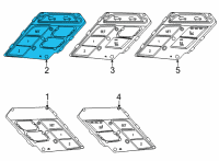 OEM 2021 BMW X6 OPERATING UNIT, SEAT EXTRA F Diagram - 61-31-9-436-049