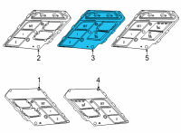 OEM 2020 BMW X6 OPERATING UNIT, SEAT EXTRA F Diagram - 61-31-9-436-051