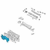 OEM 2005 Toyota 4Runner Insulator Diagram - 55223-35074