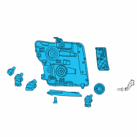 OEM 2016 Nissan Titan XD Driver Side Headlight Assembly Diagram - 26060-EZ22B