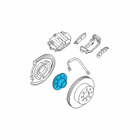 OEM 2013 Chevrolet Suburban 2500 Hub Diagram - 15894423