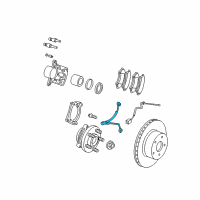 OEM 2005 Jeep Liberty Line-Brake Diagram - 52128311AC