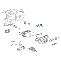 OEM Toyota Lock Relay Diagram - 85980-52060