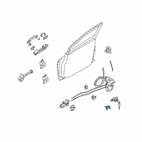 OEM Nissan Versa Switch Assy-Door Lock, LH Diagram - 80603-EL00A