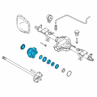 OEM 2018 Ford Transit-150 Rear Hub & Bearing Assembly Diagram - CK4Z-1109-E