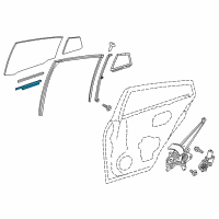 OEM 2019 Toyota Prius Prime Lift Channel Diagram - 69905-0R030