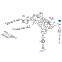 OEM 2014 Lexus GS350 STOPPER, Rear Suspension Diagram - 52277-30090
