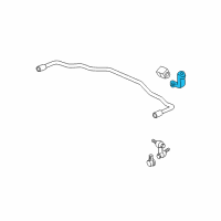 OEM 2008 Honda Element Holder, Stabilizer Bush Diagram - 52308-SCV-A90