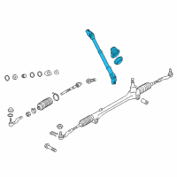 OEM 2014 Scion FR-S Intermed Shaft Diagram - SU003-00838