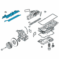 OEM 2018 BMW M760i xDrive Cylinder Head Cover Diagram - 11-12-8-634-949