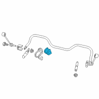 OEM 2007 Dodge Nitro BUSHING-STABILIZER Bar Diagram - 52125391AB