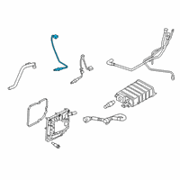 OEM 2019 Ford Ranger Upper Oxygen Sensor Diagram - KB3Z-9F472-A