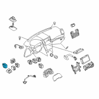 OEM Infiniti Switch Assy-Door Diagram - 25140-3FY0A