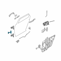 OEM 2008 Ford Taurus Door Check Diagram - 6G1Z-1527204-A