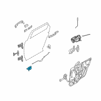 OEM 2008 Ford Taurus Handle, Inside Diagram - 8G1Z-5421818-A