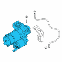 OEM 2020 Toyota GR Supra Starter Diagram - 28100-WAA01