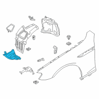 OEM BMW 650i xDrive Gran Coupe Cover, Bottom Right Diagram - 51-75-8-056-068