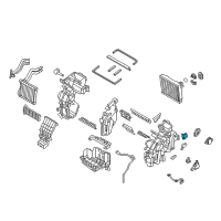 OEM Hyundai Kona Electric Actuator Assembly Diagram - 97163-E4000