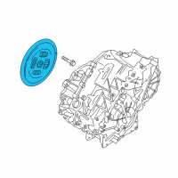 OEM 2017 Ford Fusion Clutch Assembly Diagram - DG9Z-7550-A