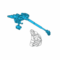 OEM Acura RDX Column Assembly, Steering Diagram - 53200-TX4-A12