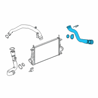 OEM 2014 Buick Verano Inlet Hose Diagram - 22857354