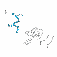 OEM 2012 Chevrolet Caprice Filler Pipe Diagram - 92257469