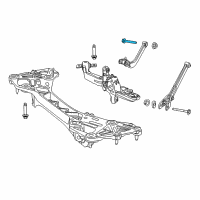 OEM 2014 Dodge Dart Bolt-CROSSMEMBER Diagram - 6509997AA