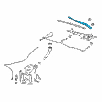 OEM 2018 Buick LaCrosse Wiper Arm Diagram - 26213995