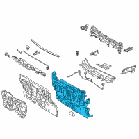 OEM Toyota Prius C Insulator Diagram - 55210-52341