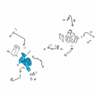 OEM Lincoln Turbocharger Diagram - GB8Z-6K682-B