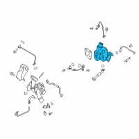 OEM 2019 Ford Fusion Turbocharger Diagram - GB8Z-6K682-A