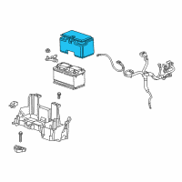 OEM 2015 Ram 1500 Shield-Battery Diagram - 5033397AE