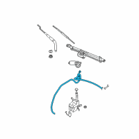 OEM 2010 Ford Mustang Tube Assembly Diagram - AR3Z-17A605-A