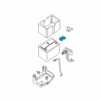 OEM Nissan Terminal-Relay Diagram - 24345-ZT00A