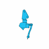 OEM 2019 Ram 2500 Sensor-Ride Height Diagram - 68340185AC