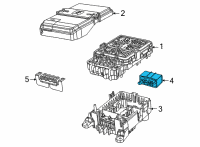 OEM Jeep Grand Cherokee L POWER CONTROL RELAY Diagram - 68420491AA