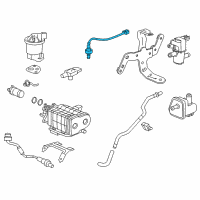 OEM Acura ILX Sensor, Air Fuel Ratio Diagram - 36531-RW0-A01