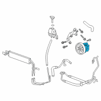 OEM 2013 Cadillac CTS Pump Asm-P/S Diagram - 15224339