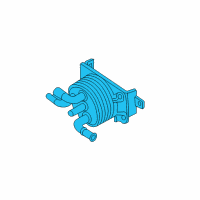 OEM 2013 Infiniti QX56 Cooler Assembly-Oil Diagram - 21606-1LA1D