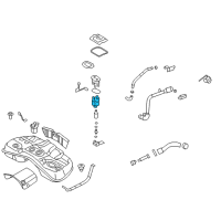 OEM 2013 Hyundai Equus Fuel Pump Filter Diagram - 31112-3N000