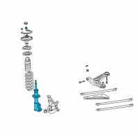OEM 2003 Toyota MR2 Spyder Strut Diagram - 48510-80081
