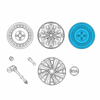 OEM 2020 Kia Rio Wheel Assembly-Steel Diagram - 52910H9900