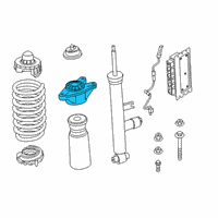 OEM 2020 Toyota GR Supra Upper Support Diagram - 48755-WAA01