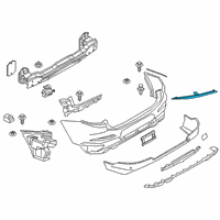 OEM 2019 BMW X4 Reflector Right Diagram - 63-14-8-497-424