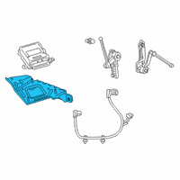 OEM Chevrolet Silverado Module Diagram - 84591777